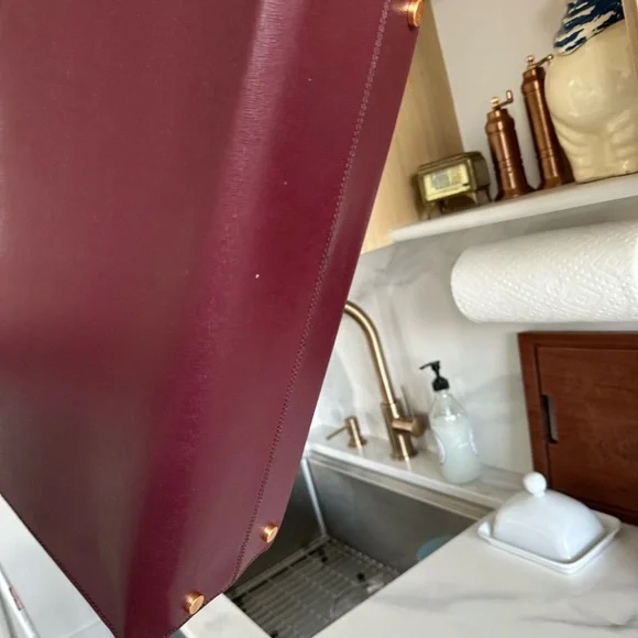 Kate Spade Burgundy Laptop Bag NWT - Picture 4 of 6